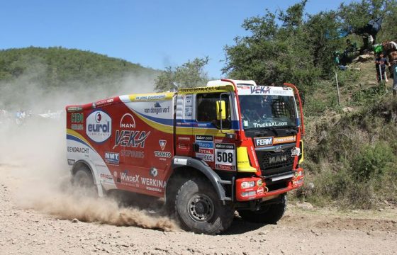 Marcel van Vliet derde in eerste Dakar-etappe