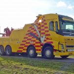 Zware Volvo FH-berger in Twente