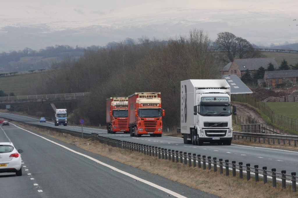 Vrachtwagen-tol Verenigd Koninkrijk