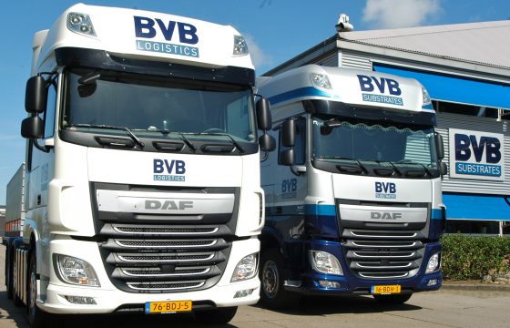 Acht nieuwe DAF XF trekkers voor BVB