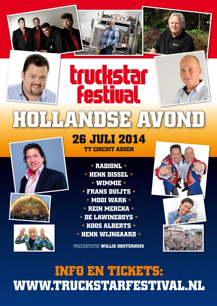 salon Voorvoegsel niveau Hollandse avond 2014 - Truckstar