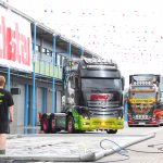 De eerste trucks glimmen al