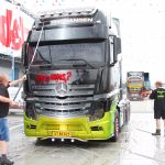 De eerste trucks glimmen al