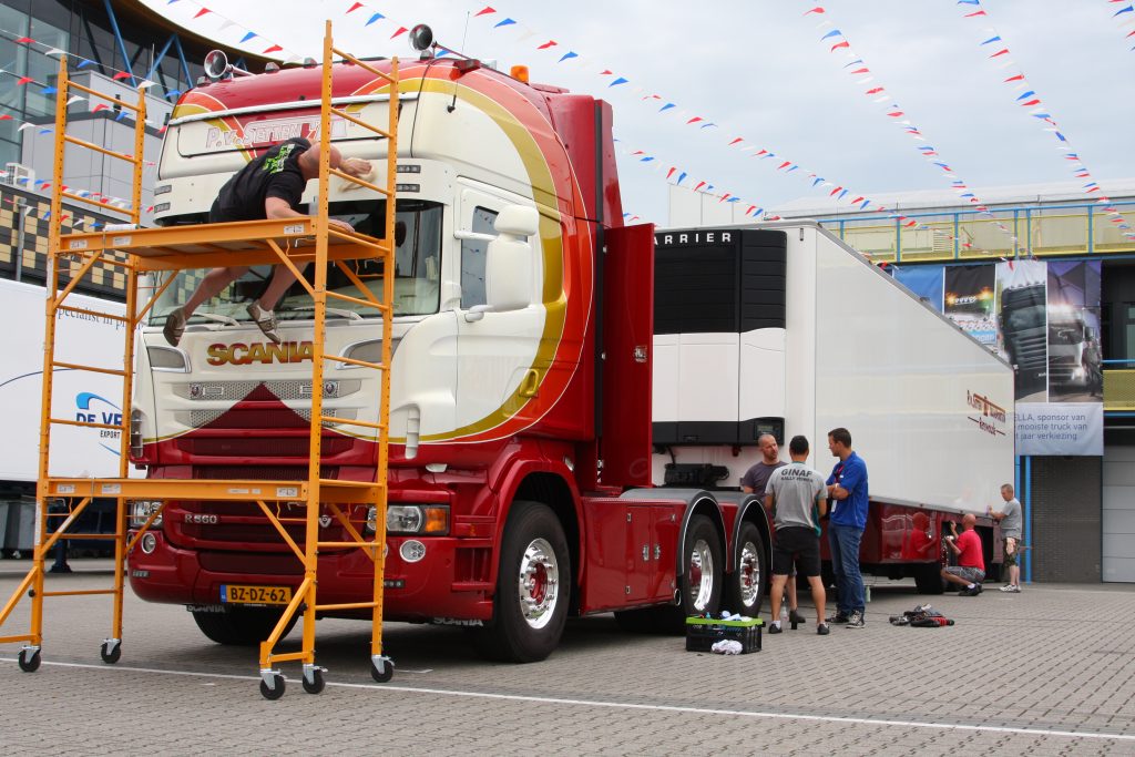 Paddock truckwash etc. Festival 2014