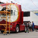 De eerste trucks glimmen al