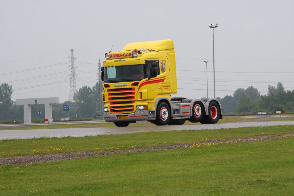 Truckstar Festival 2014 binnenrijden