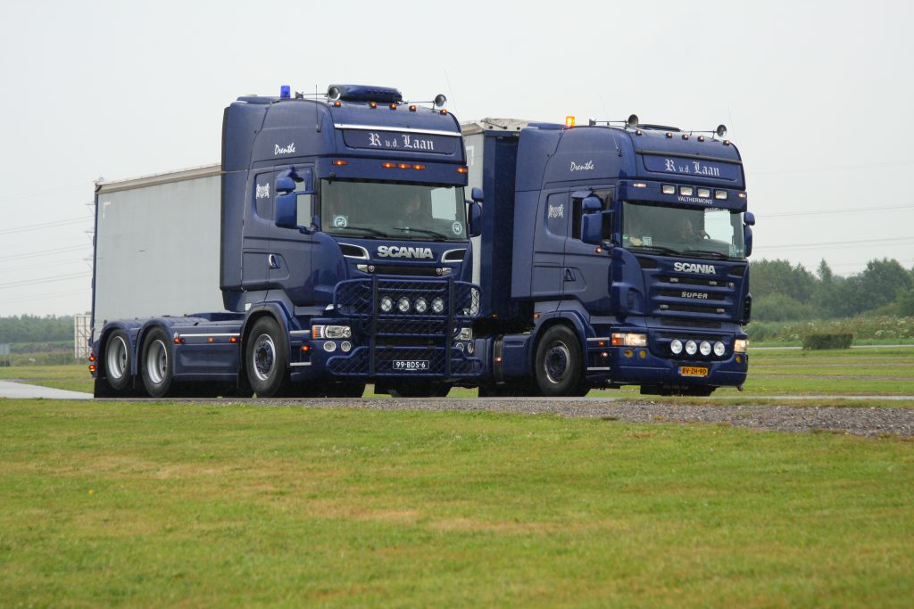 Truckstar Festival 2014 binnenrijden