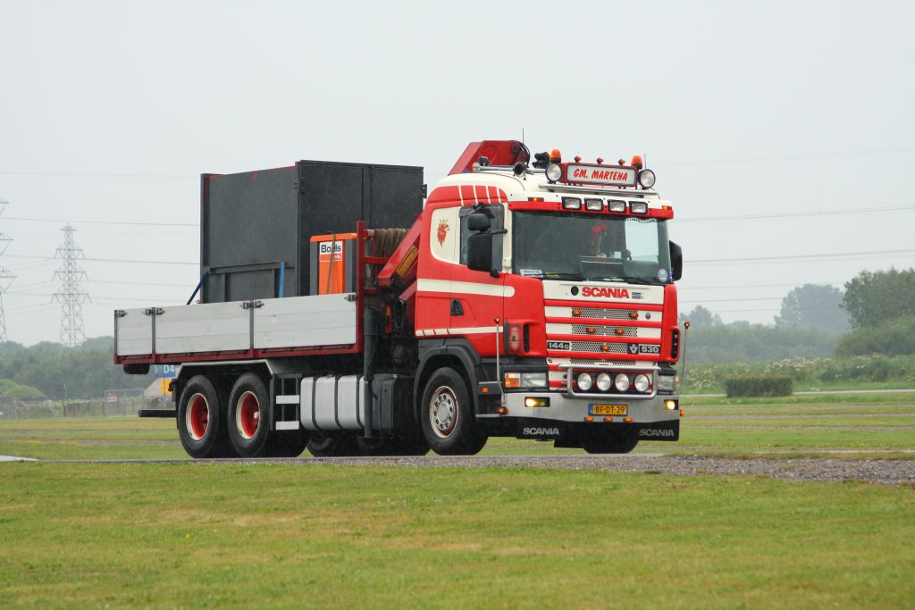 Truckstar Festival 2014 binnenrijden