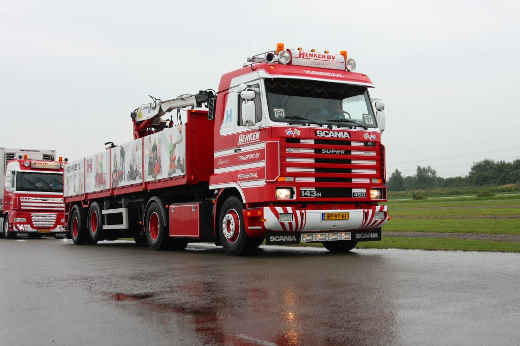 Truckstar Festival 2014 binnenrijden