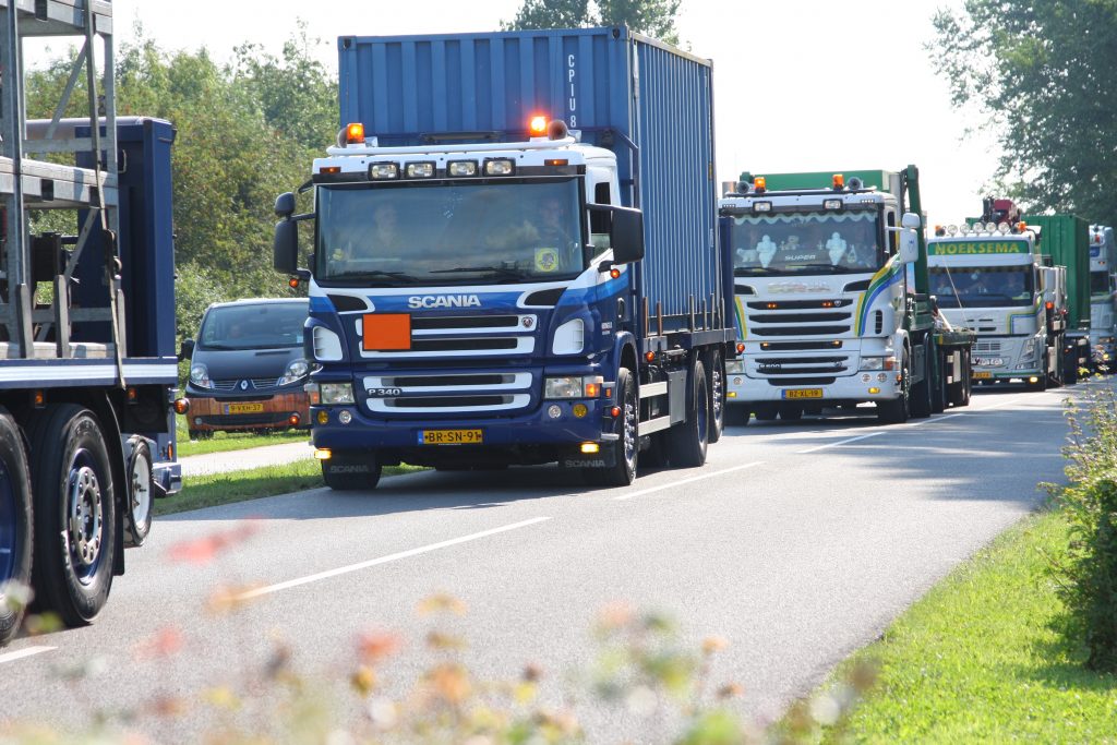 Truckstar Festival 2014 uitrijden