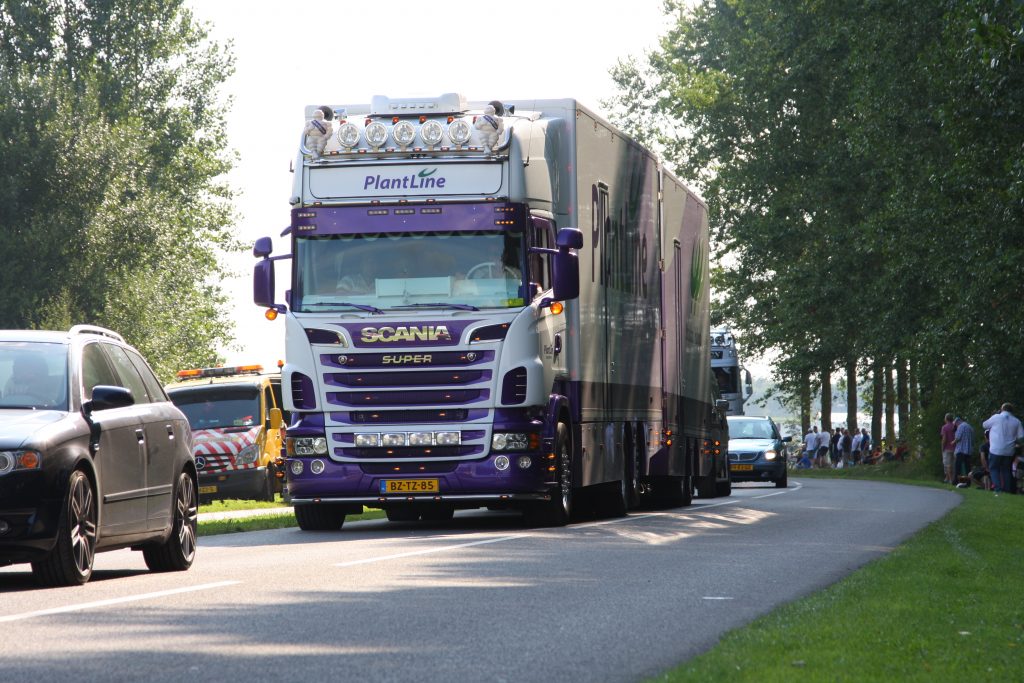 Truckstar Festival 2014 uitrijden