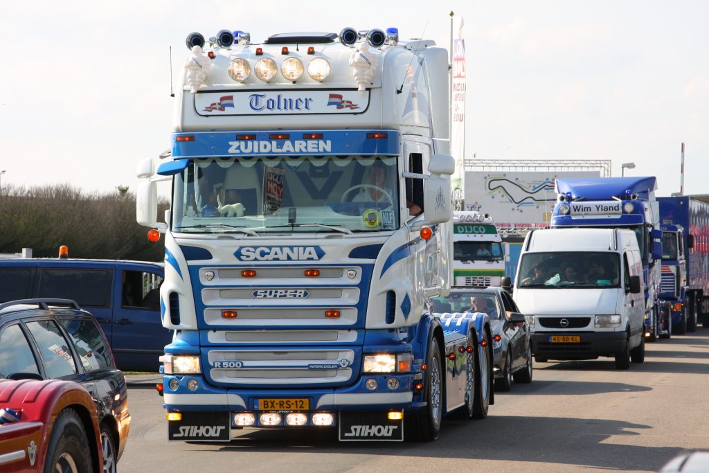 Truckstar Festival 2014 uitrijden