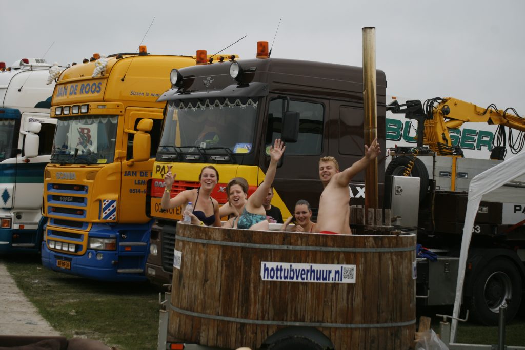 Zaterdagochtend sfeer langs baan