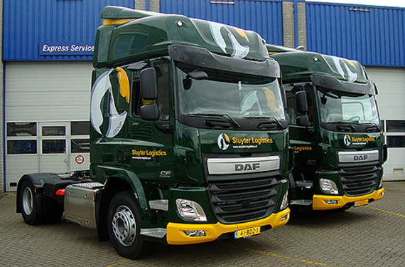 Twee DAF CF’s voor Sluyter Logistics