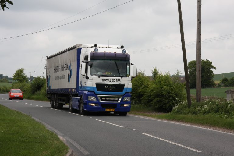 Trucks naar 50 mijl op Britse wegen