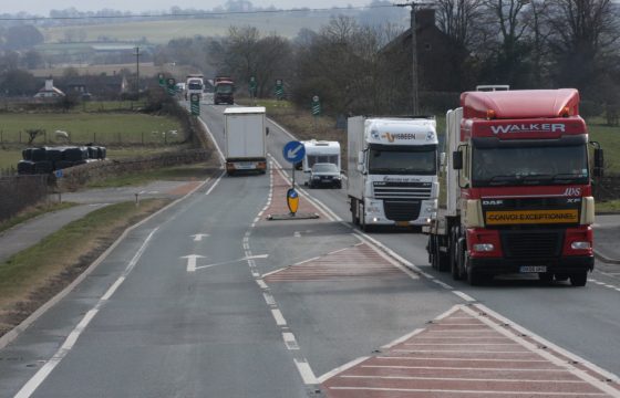 Trucks naar 50 mijl op Britse wegen