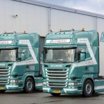 Nieuwe Scania's voor A. van Veen