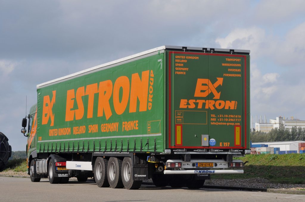 Krone levert 100 ferrytrailers aan Estron