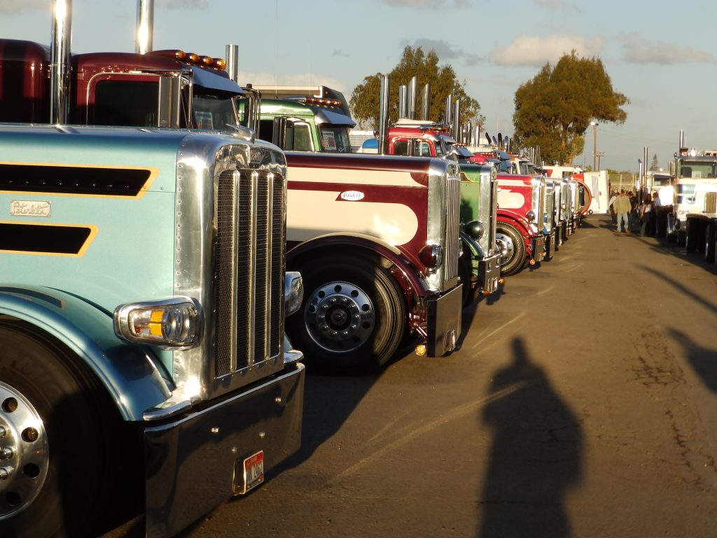 All Peterbilt Truckshow Stockton