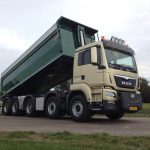 MAN met Wierda-as voor Willard transport