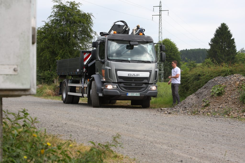 DAF Euro 6 bakwagens Ardennen