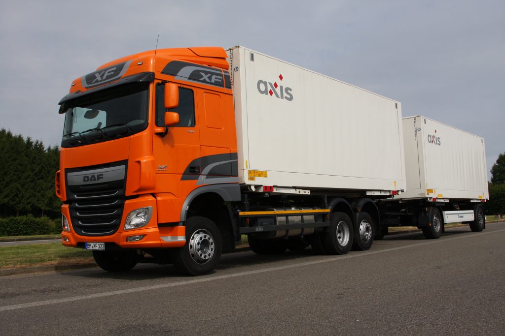 DAF Euro 6 bakwagens Ardennen