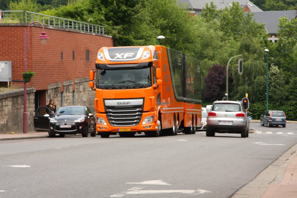 DAF Euro 6 bakwagens Ardennen