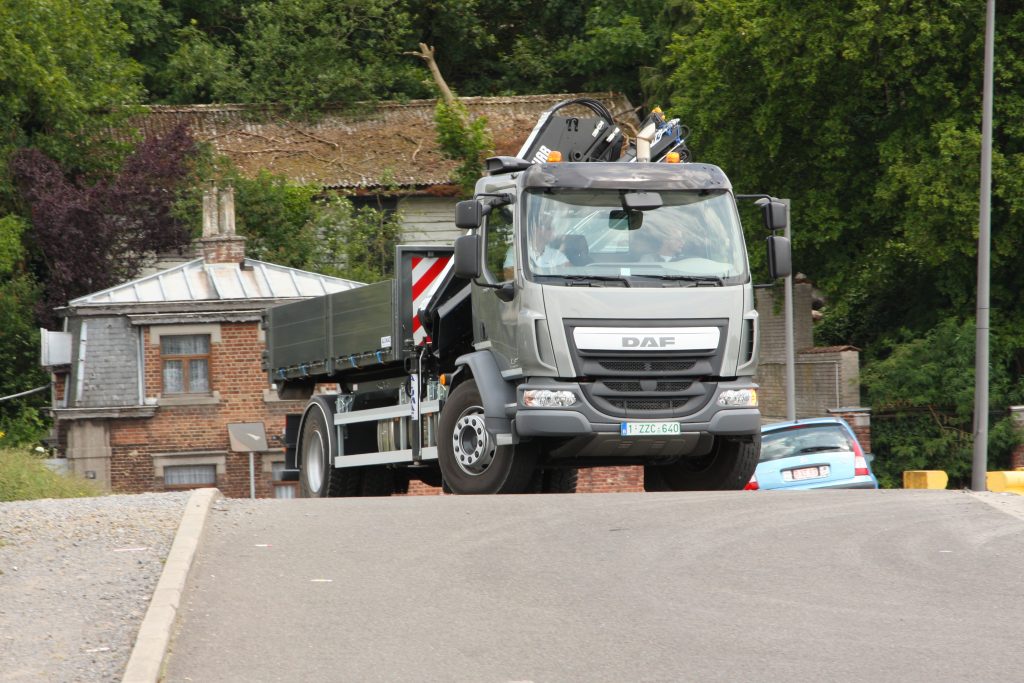 DAF Euro 6 bakwagens Ardennen