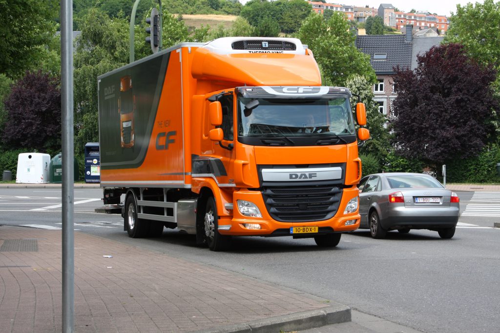 DAF Euro 6 bakwagens Ardennen