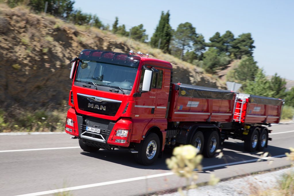 MAN TGX D38 rij-impressie Spanje