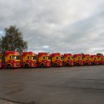 20 Scania R450's naar Henk Vlot