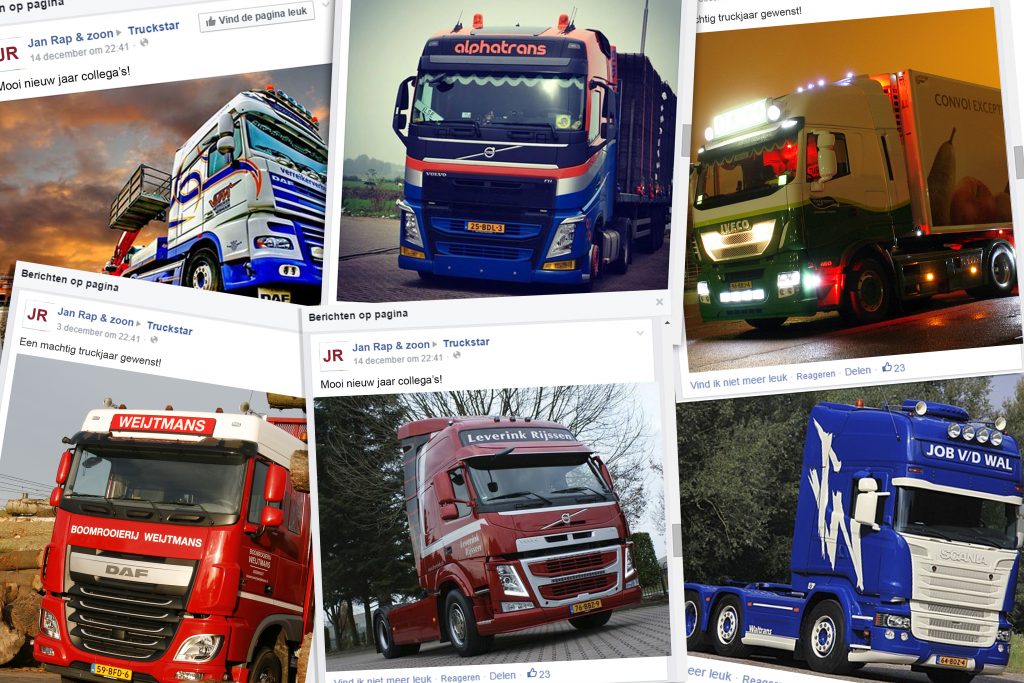 Facebookactie: Machtig Nieuw Truckjaar!
