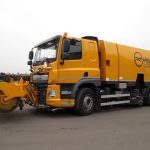 Sterke en slimme DAF CF veegmachine