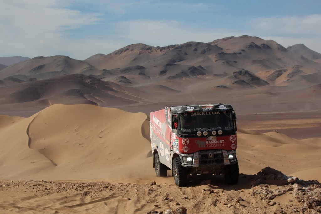 Dakar 2015 Martin van den Brink Renault T