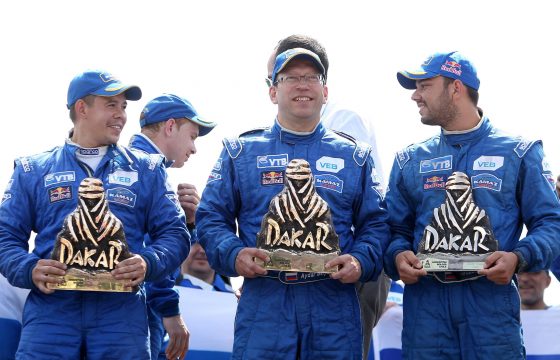 Kamaz-podium Dakar 2015