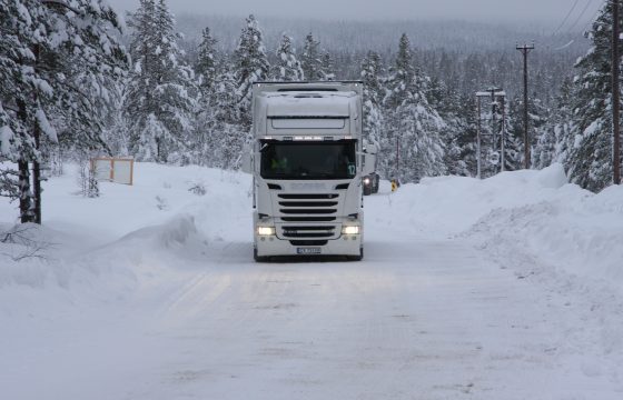 Op Noorse winterwegen