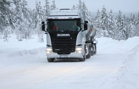Op Noorse winterwegen met Scania