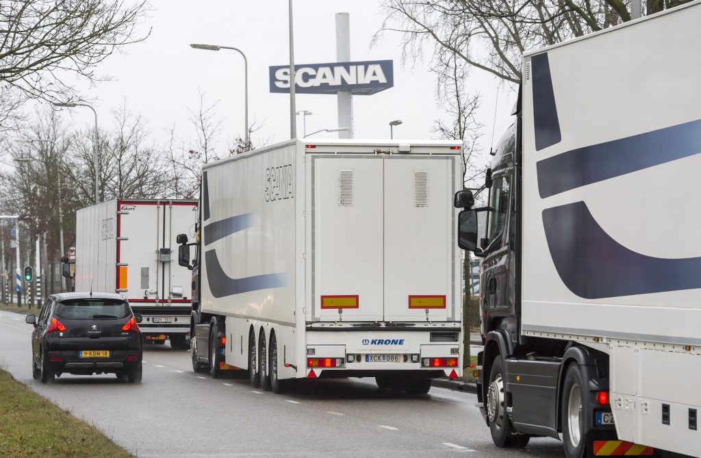 Scania Platooning Zwolle