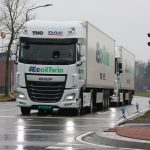 DAF en TNO in 'platooning'-demonstratie