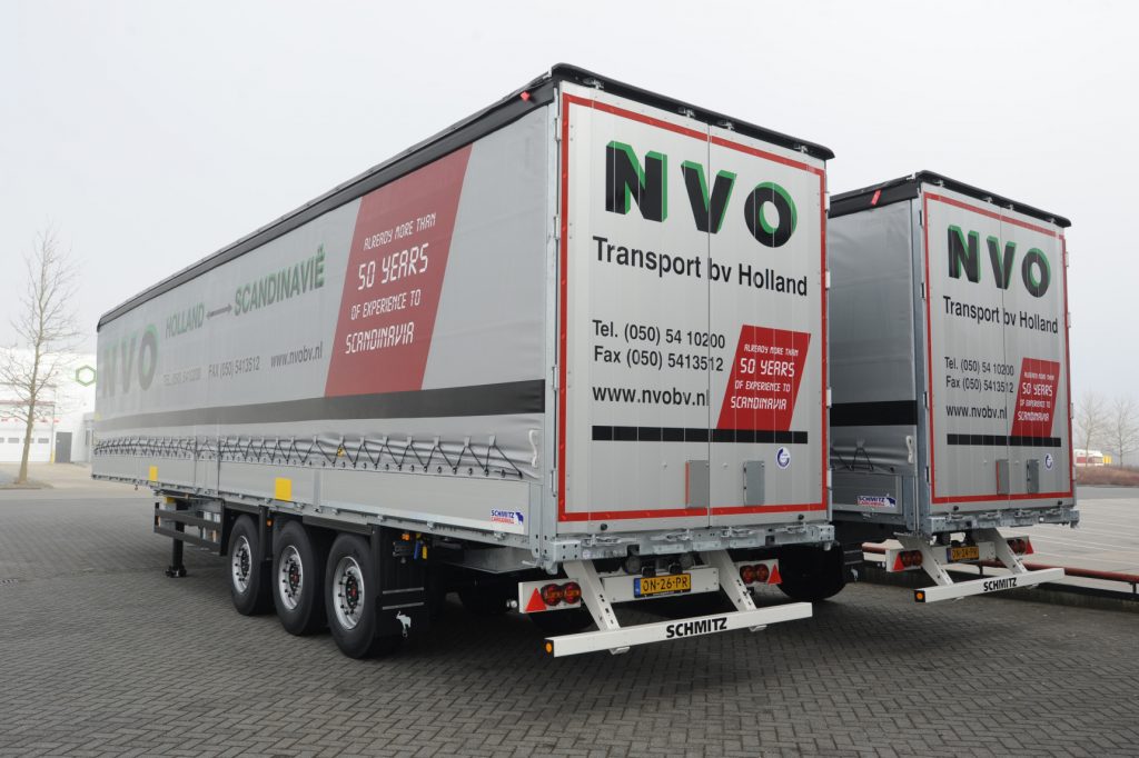 NVO koopt trailers van Schmitz Cargobull