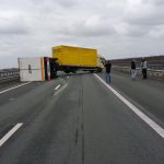 Update: Harde wind hindert vrachtverkeer