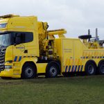 Scania 8x4 R520 voor Wielsma