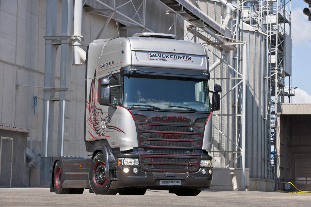 Scania Limited Edition Silver Griffin