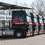 30 Actros-trekkers Mammoet Road Cargo