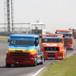 Racetrucks tijdens Paasraces