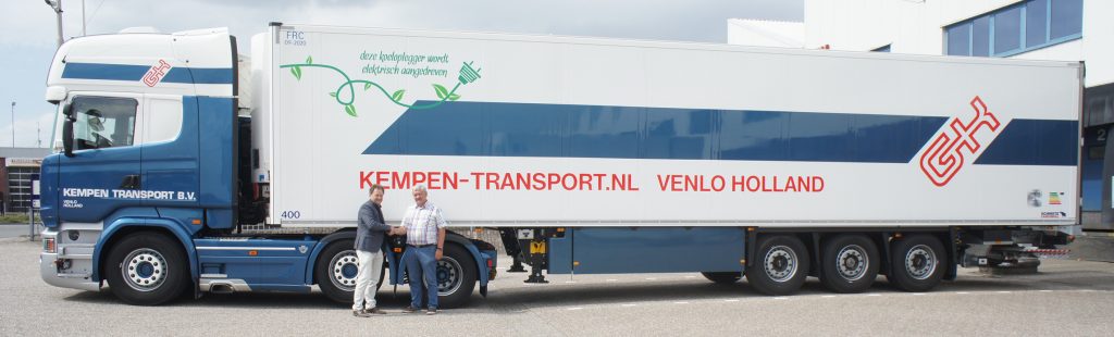 New Cool trailer THT Kempen Transport