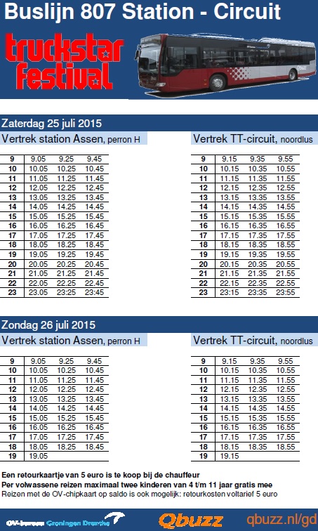 tijdschema bus