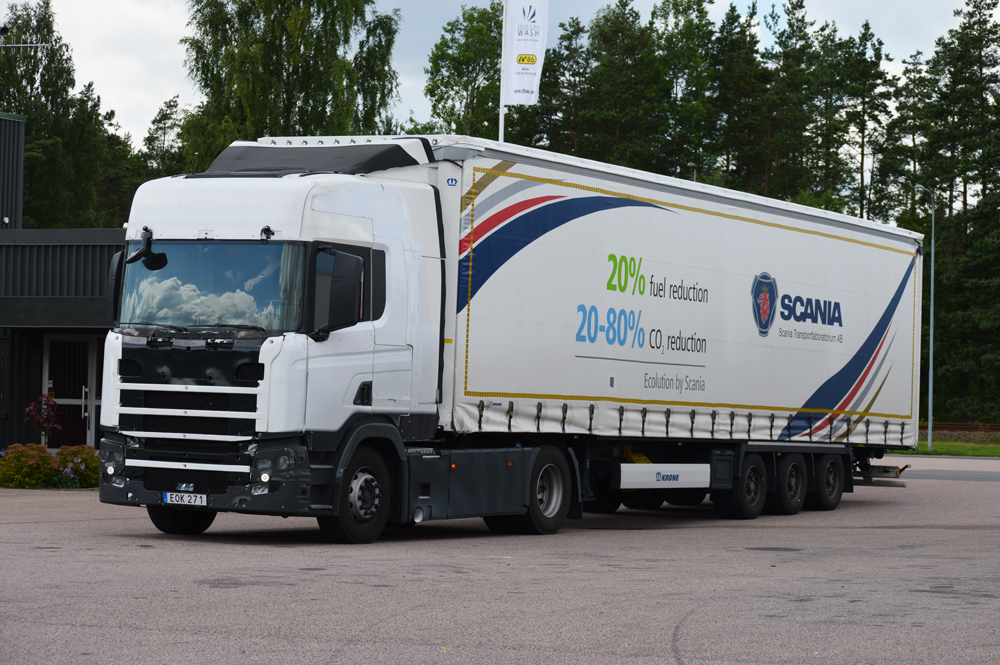 Scania spyshots aug 2015 Zweden