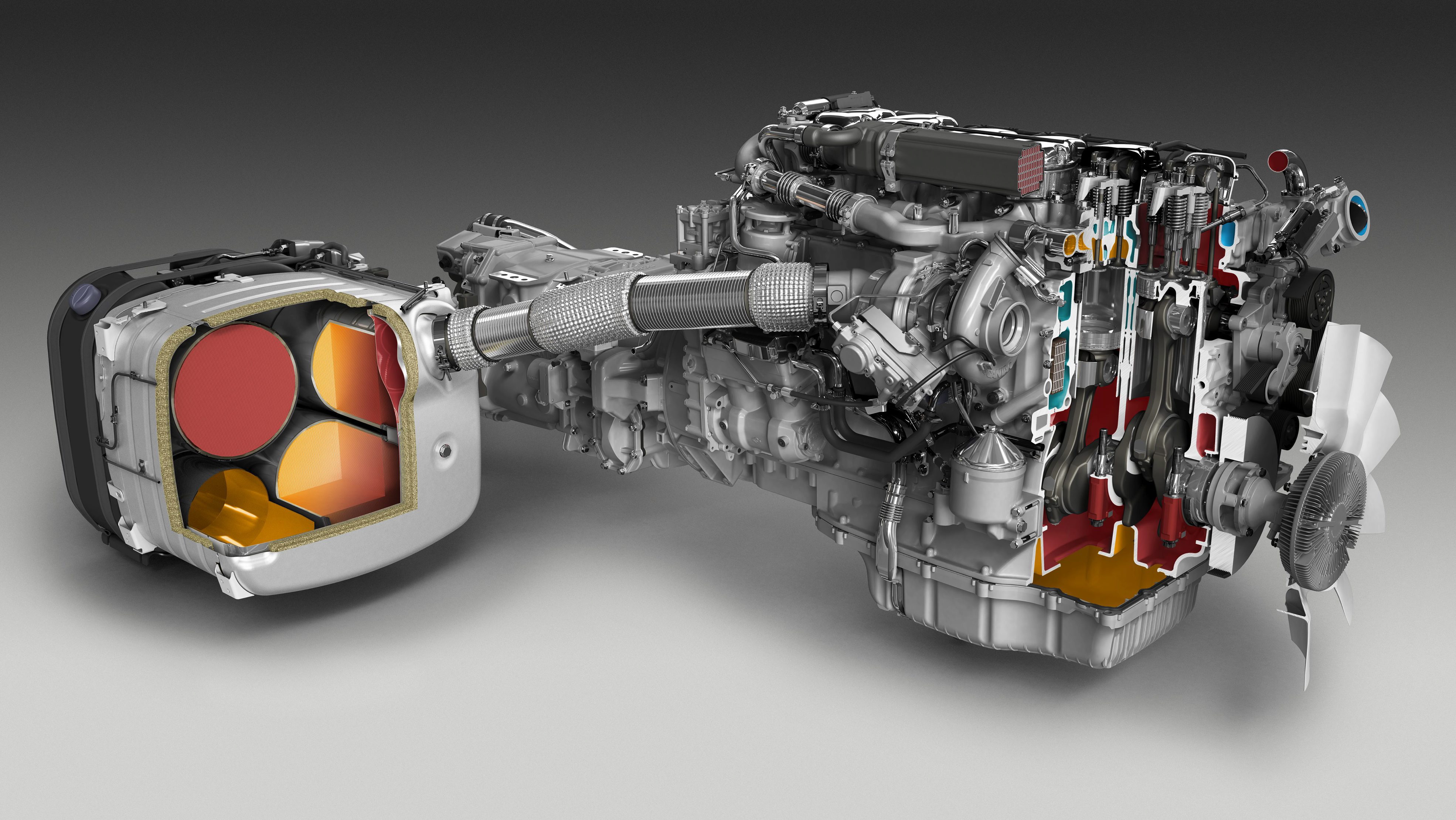 Дизельный двигатель грузовик. Двигатель Скания евро 6. Двигатель дизель евро-6. Сажевый фильтр Скания евро 6. Дизель евро 6 Скания глушитель.