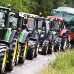 Per tractor naar Brussel